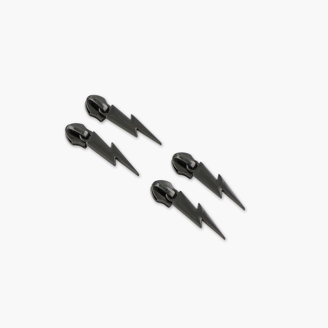 Four Lightning Bolt Zipper Pulls – Sallie Tomato