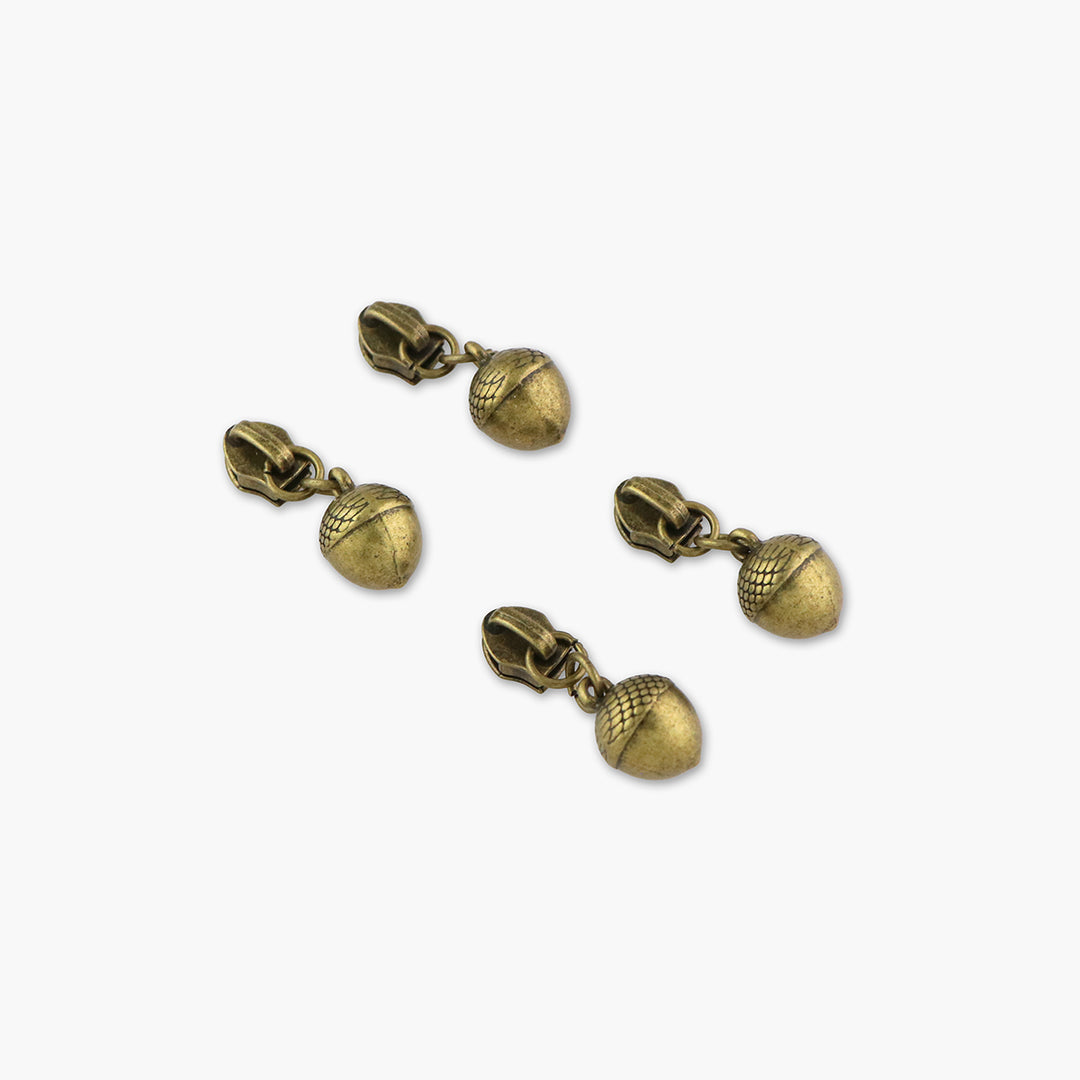 即完売！manimaris マニマリス スープルクリアプラス ゴールド金具 Four Acorn Zipper Pulls – Sallie Tomato