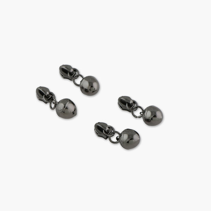 Four Acorn Zipper Pulls – Sallie Tomato