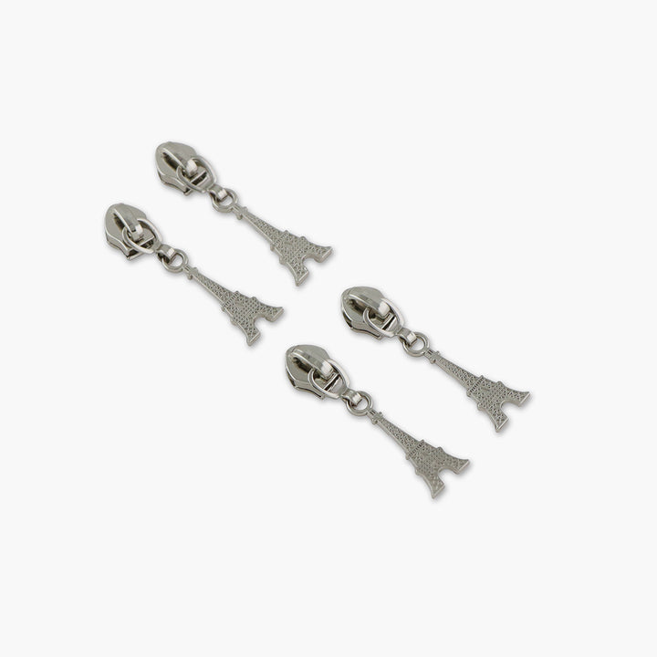 Four Eiffel Tower Zipper Pulls – Sallie Tomato