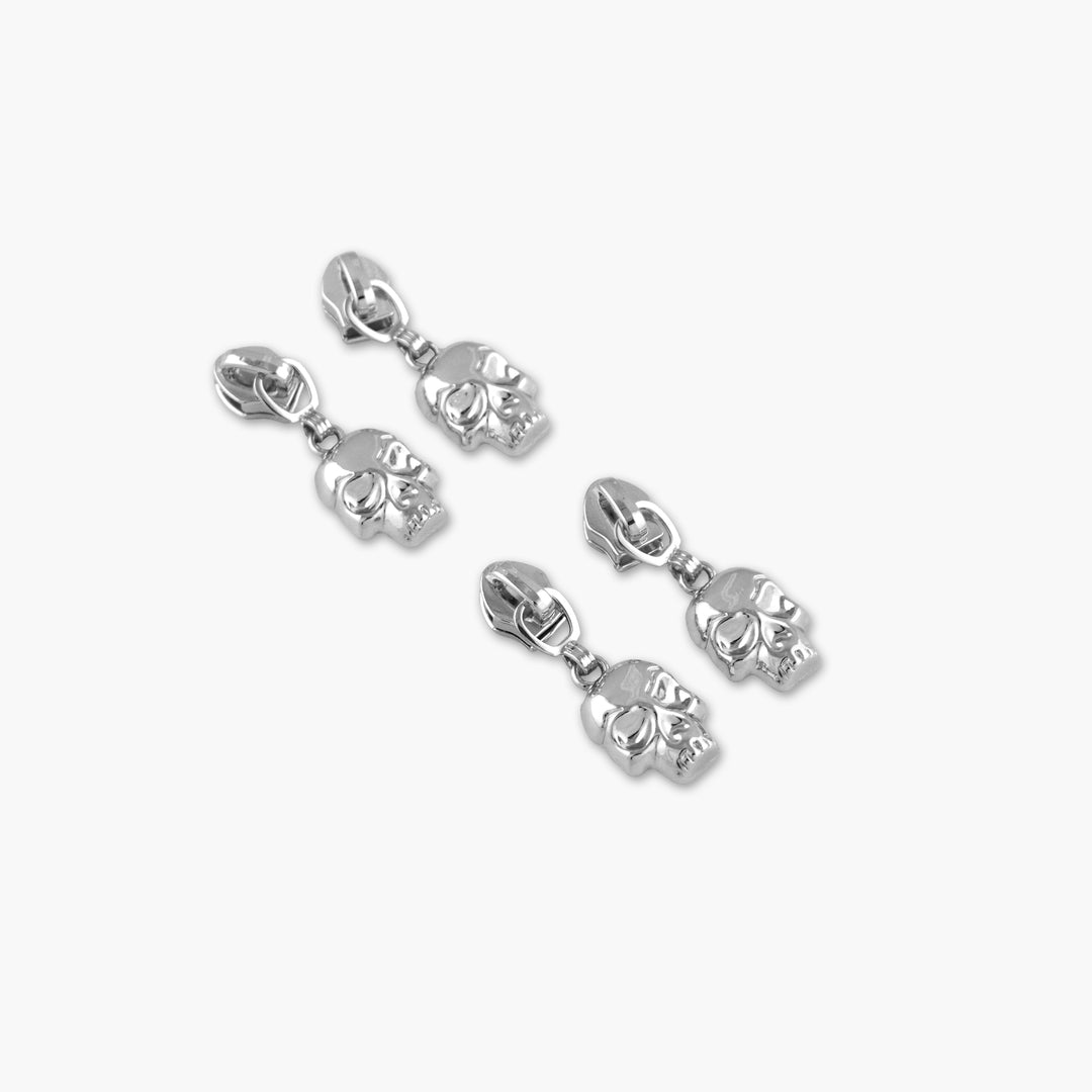 Four Skull Zipper Pulls – Sallie Tomato