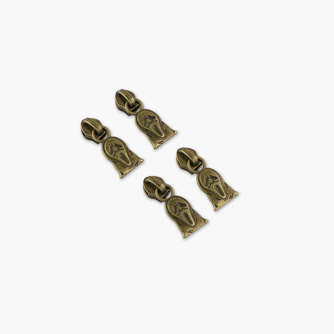 Four Ghoul Zipper Pulls – Sallie Tomato