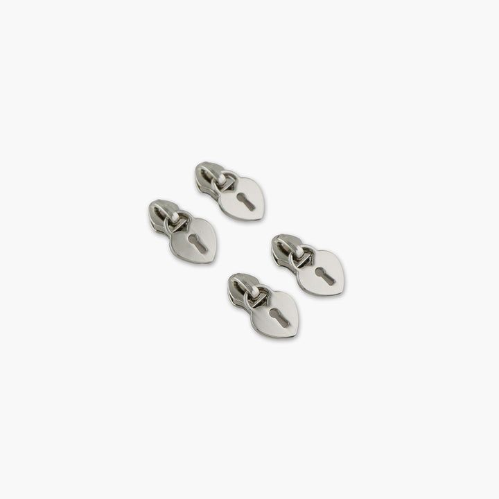 Four Heart Padlock Zipper Pulls – Sallie Tomato