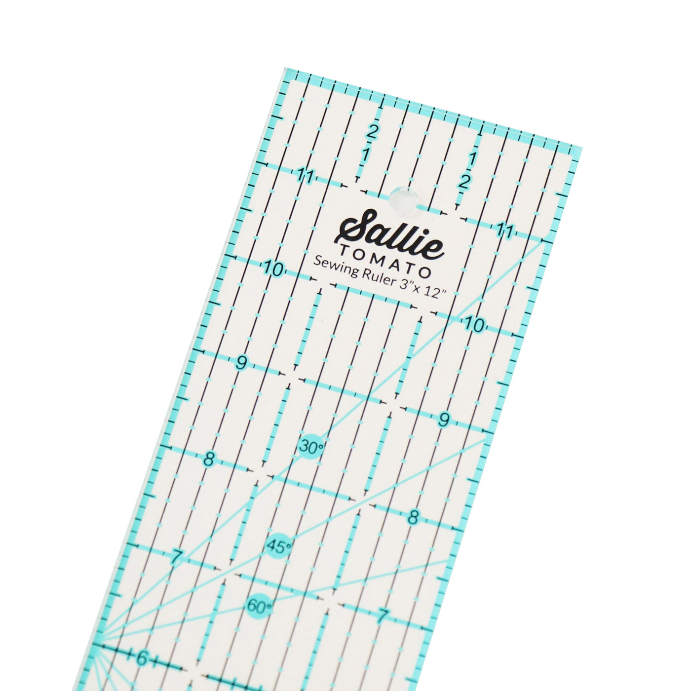 Sallie Tomato 3" x 12" Sewing & Quilting Ruler