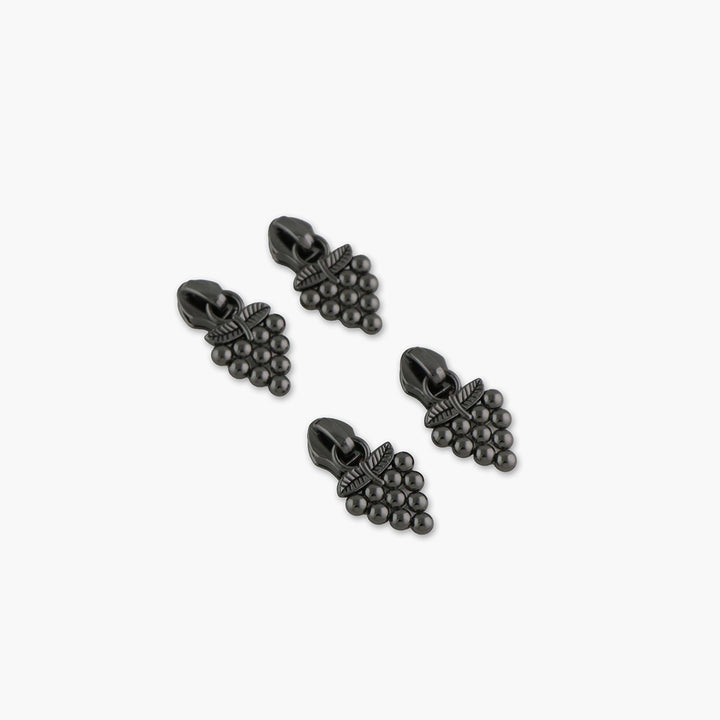 CYNTHIA ROWLEY XY タッパー グレー/ブラック STS330C-Grape-Zipper-Pulls-