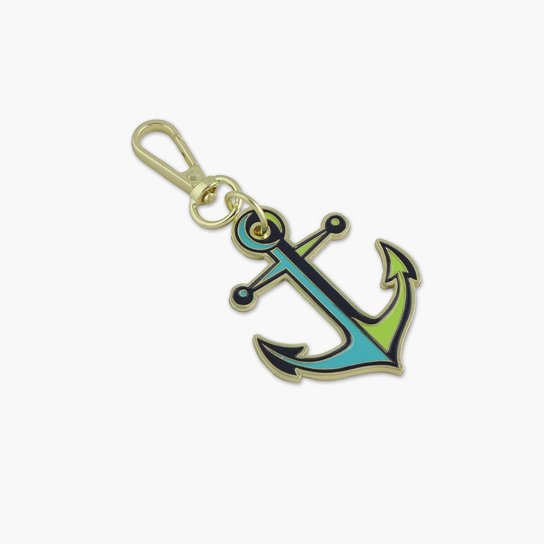 【中古】 Unwed Sailor / Faithful Anchor Tula Pink Floral Reef Collection - Anchors Aweigh Charm – Sallie
