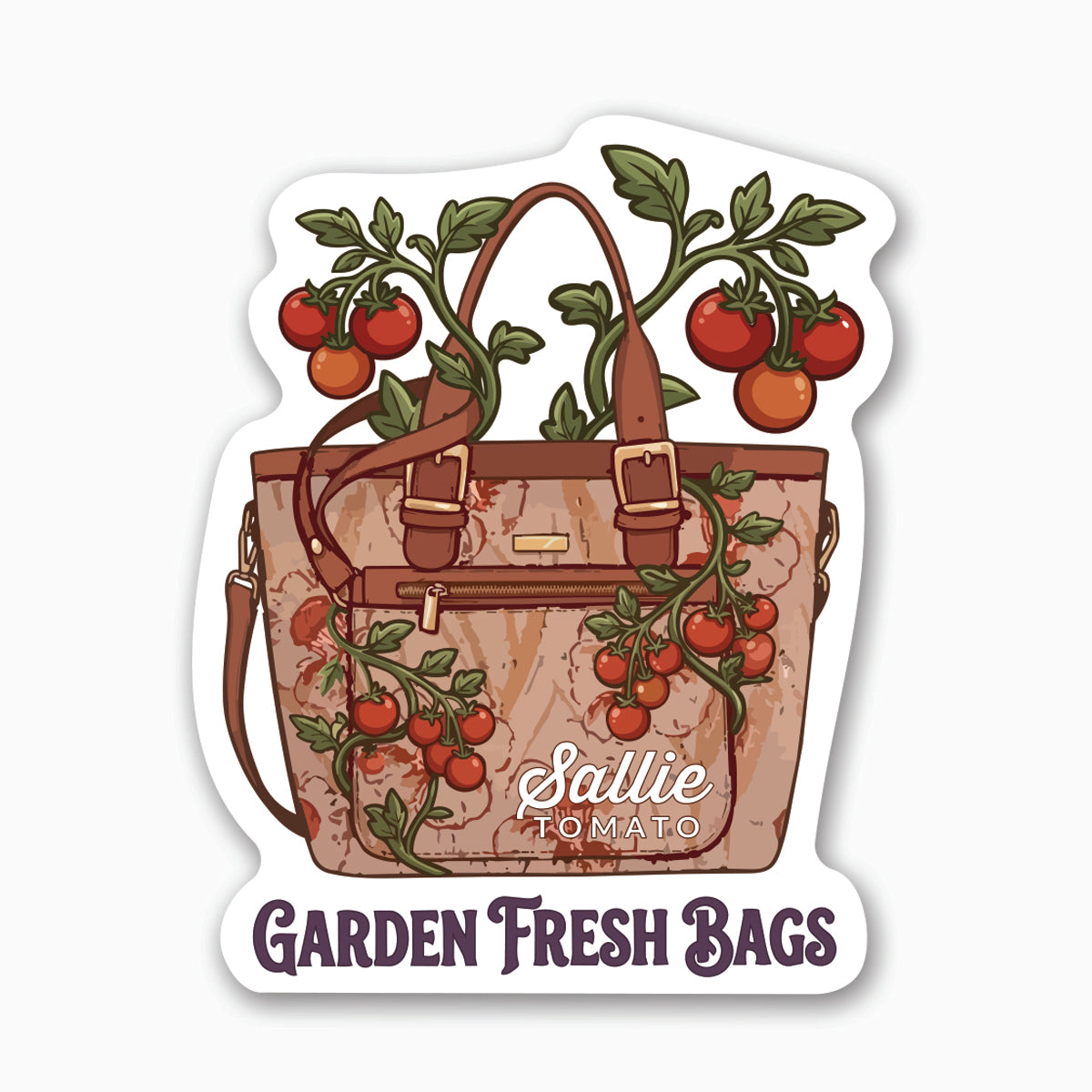 Sallie Tomato Brand Collectible Stickers