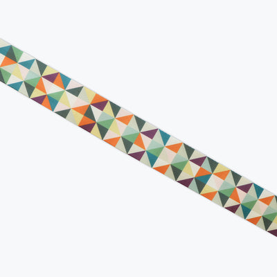 1-1/2" Half Square Triangle Multicolor Webbing