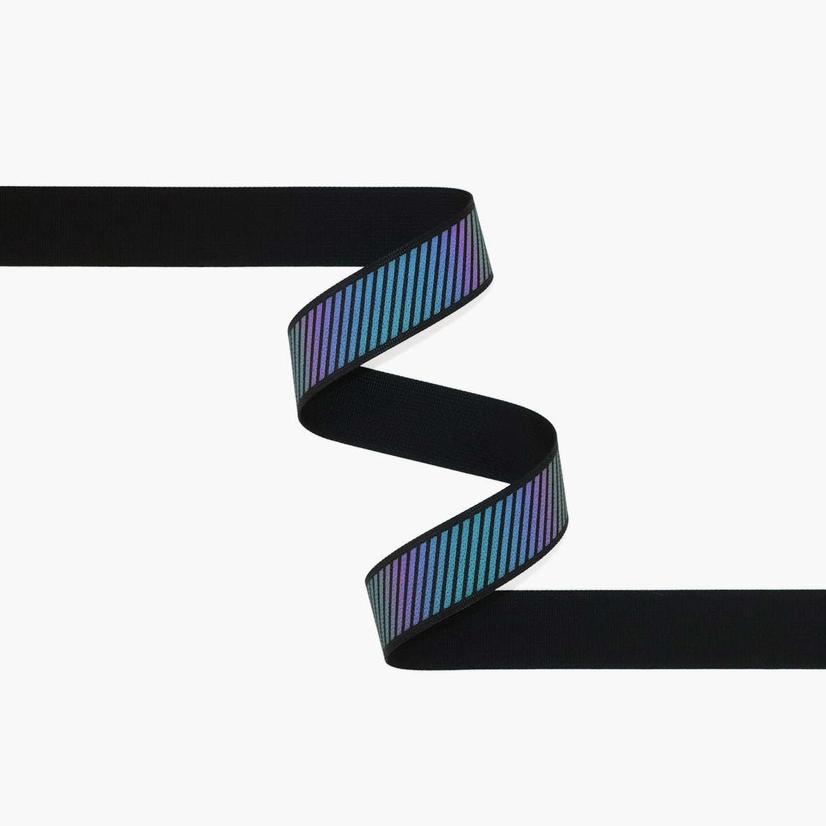 Cinta reflectante de rayas diagonales de 1-1/2" 