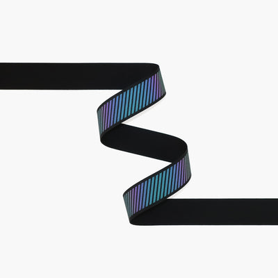 Cinta reflectante de rayas diagonales de 1-1/2" 