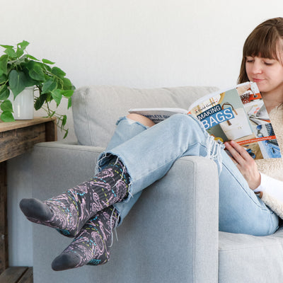 Sallie Tomato/Oklaroots Socks