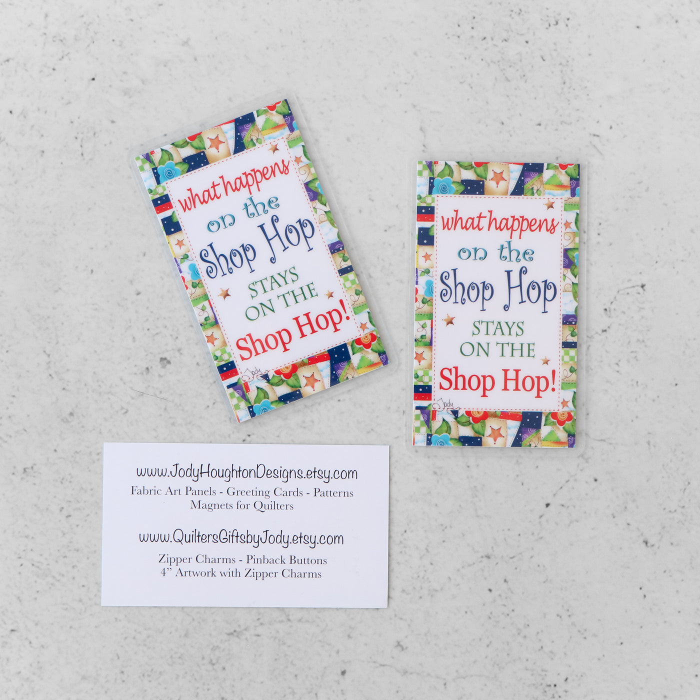 Shop Hop Magnet
