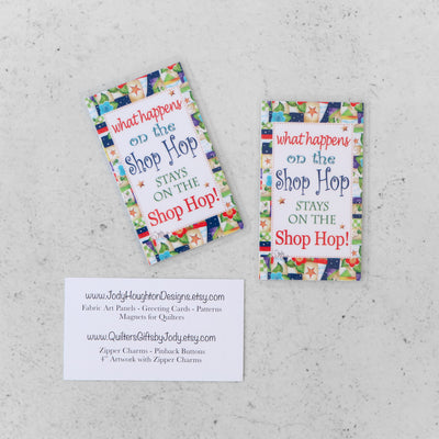 Shop Hop Magnet