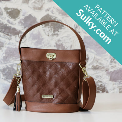 Sabrina Mini Quilted Bucket Bag Kit Sulky Exclusive