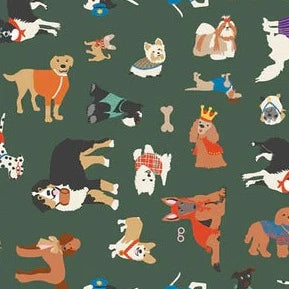 Splash Fabric - Laminated Cotton 1 Yard - Yard Dogs