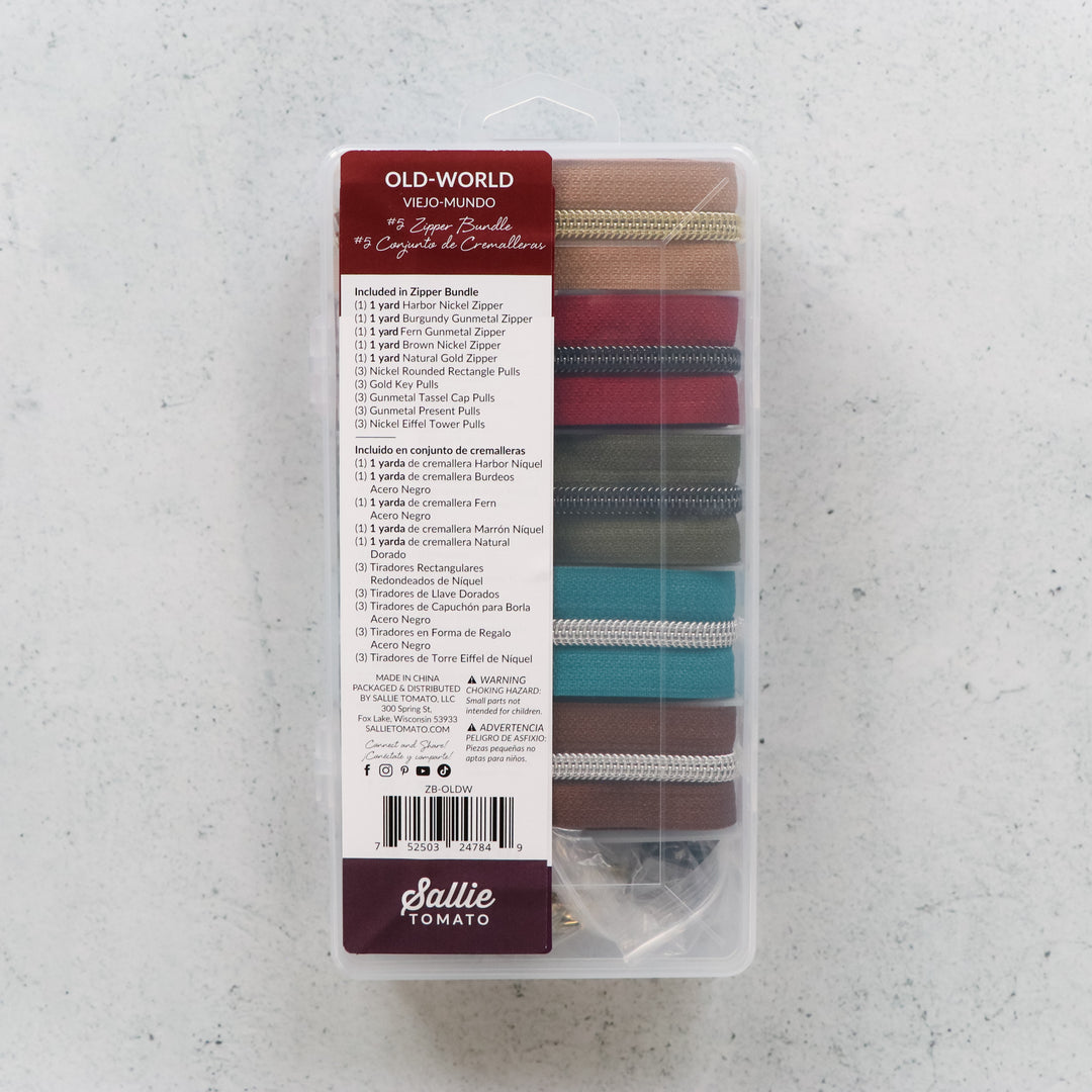 Old-World Zipper Bundle – Sallie Tomato