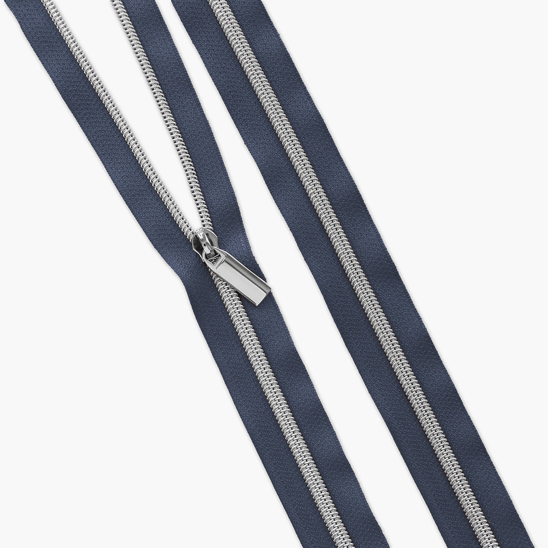 Navy Nylon Coil Zippers – Sallie Tomato