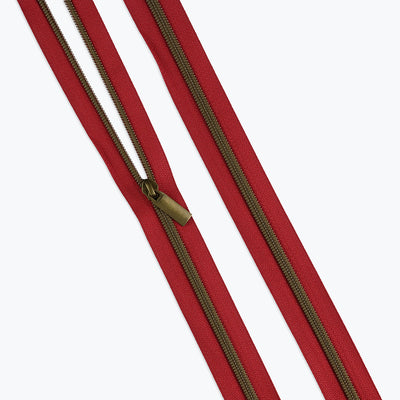 Ruby Nylon Coil Zippers