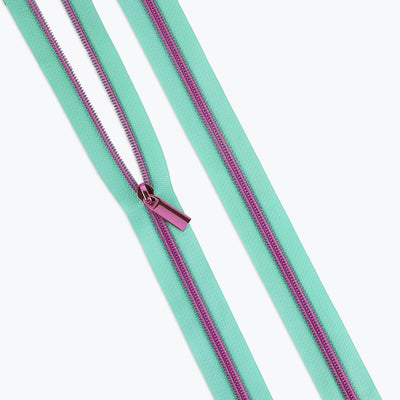 Tula Pink Raindrop Nylon Coil Zippers