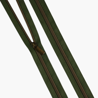 Fern Nylon Coil Zippers