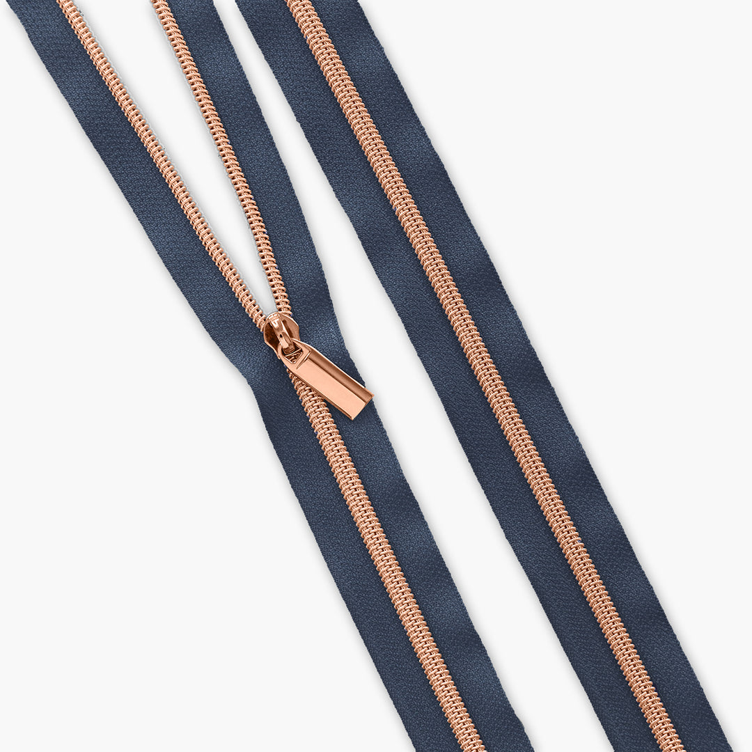 Navy Nylon Coil Zippers – Sallie Tomato