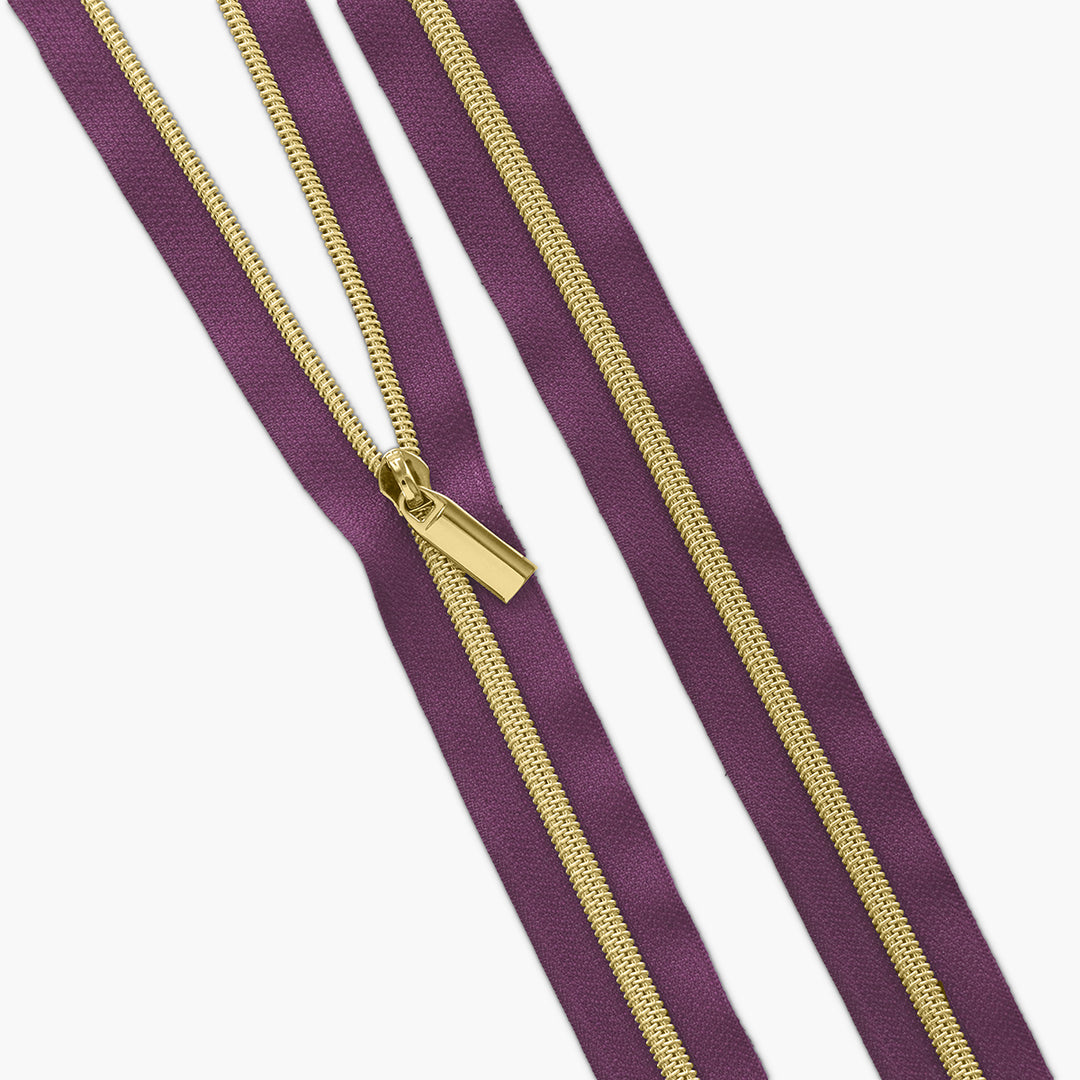 Purple Nylon Coil Zippers – Sallie Tomato