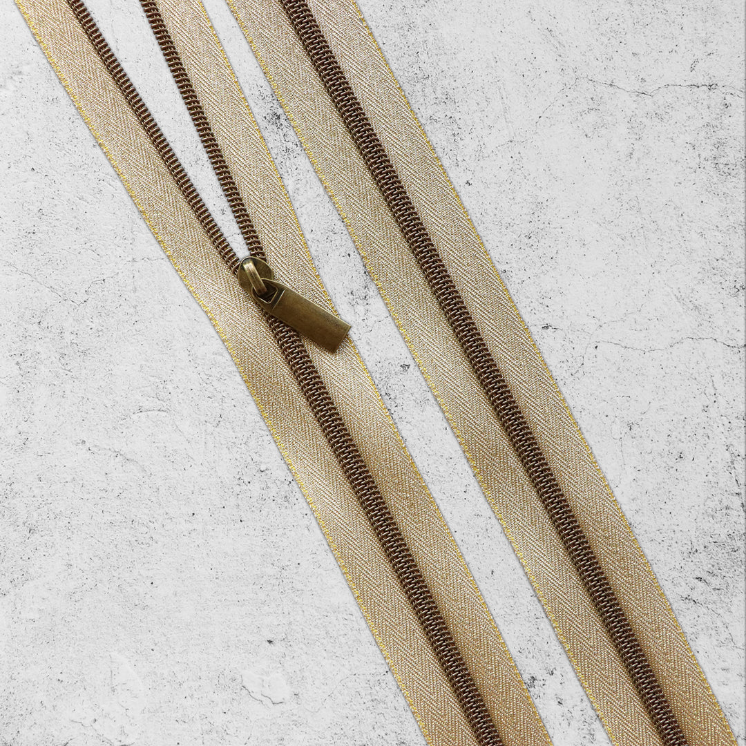gold zipper for dress Jasol Golden Zipper for Blouse & Dress Sewing Zip Pack of 2 (10 inch) Gold : Amazon.ae: Arts & Crafts