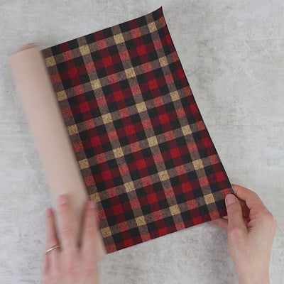 Lumberjack Plaid Cork Fabric