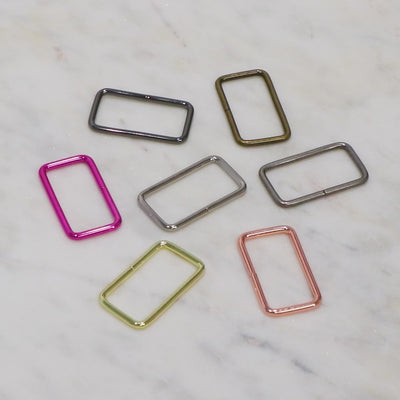 Four 1 1/2" Rectangle Rings