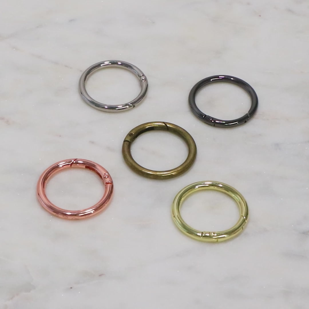 Two 1-1/2" Gate Rings