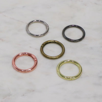 Two 1-1/2" Gate Rings