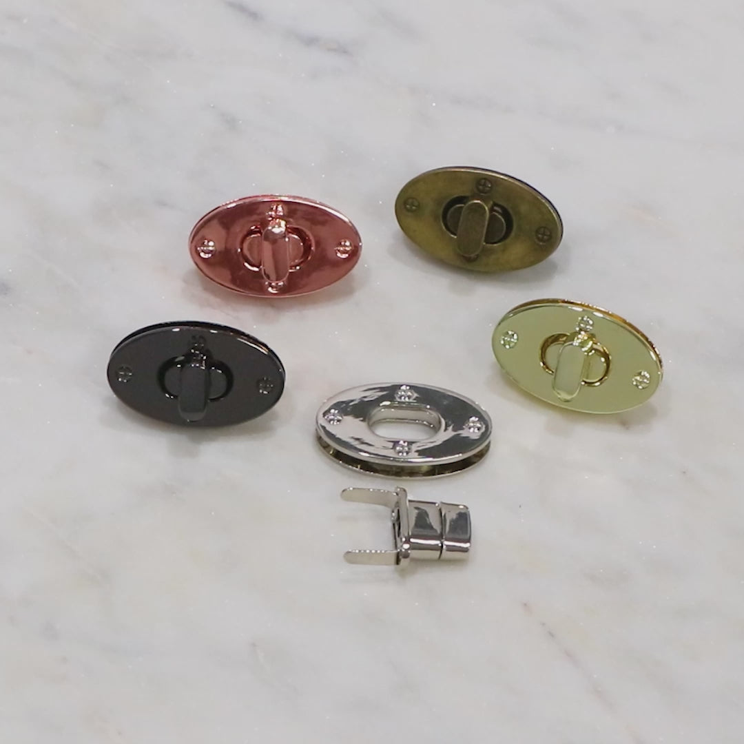 Serrure tournante classique moyenne