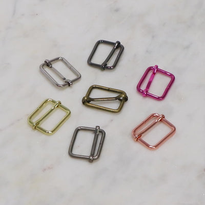 Two 1" Slider Buckles