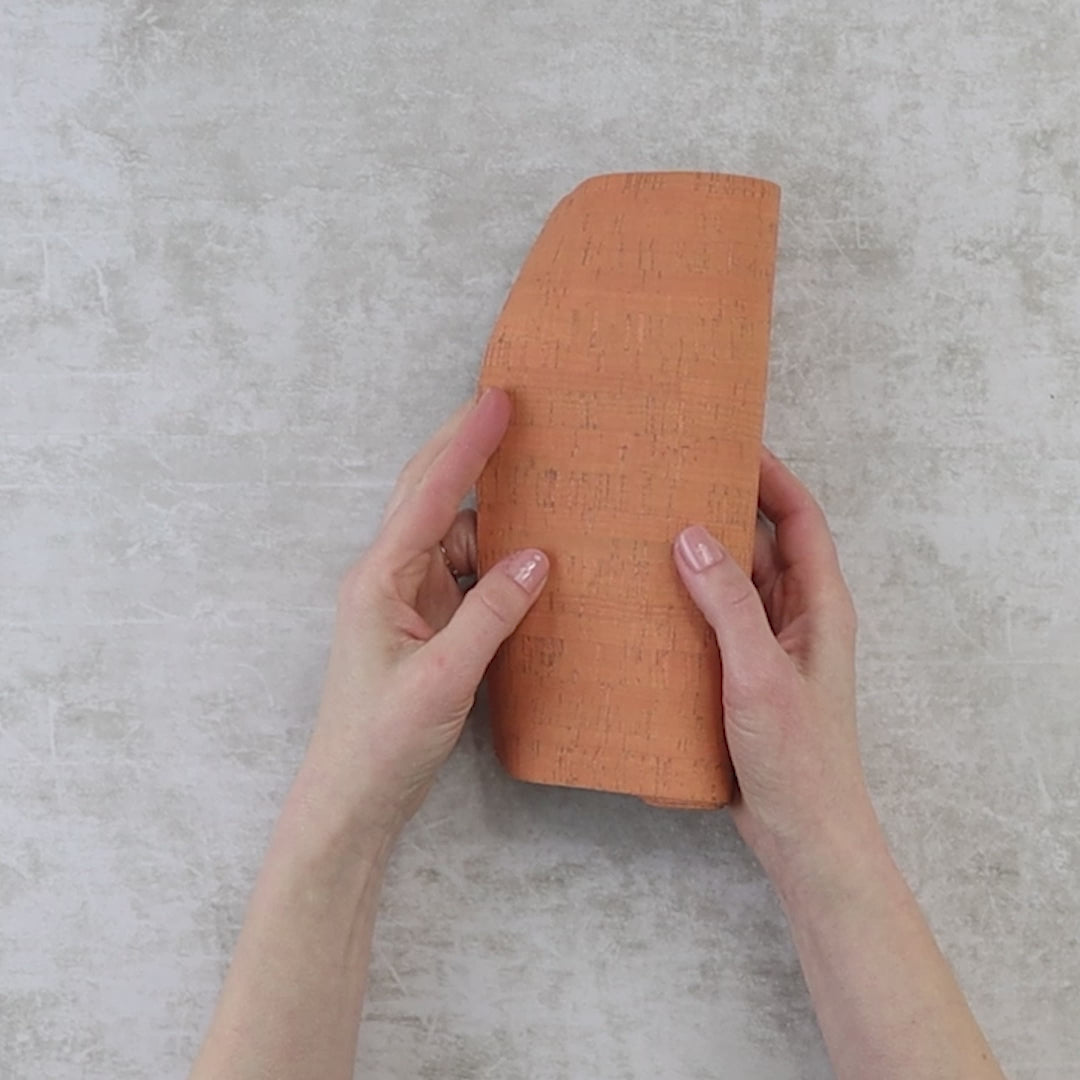 Rustic Sunstone Cork Fabric