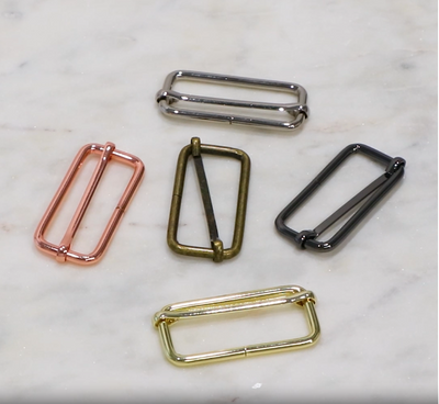 Two 2" Slider Buckles