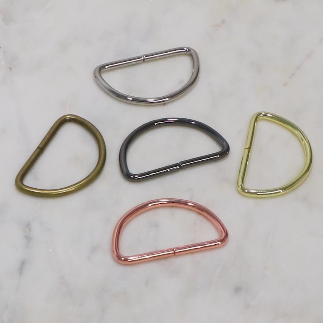 Four 2" D-Rings