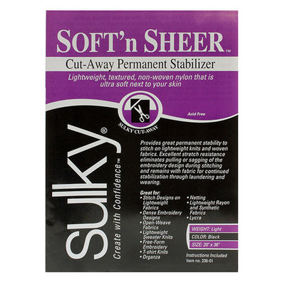 Estabilizador Sulky Soft 'n Sheer