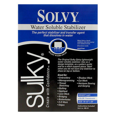 Estabilizador Sulky Solvy - Transparente