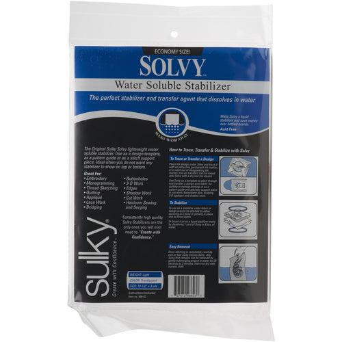 Sulky Solvy Stabilizer - Clear