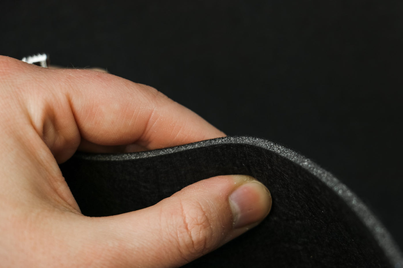 Espuma para coser Bosal In-R-Form de 58" de ancho, color negro