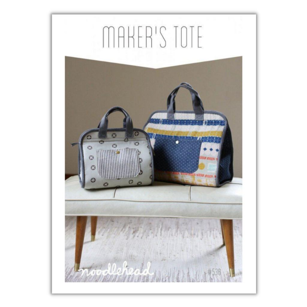 Maker s Tote by Noodlehead Sallie Tomato