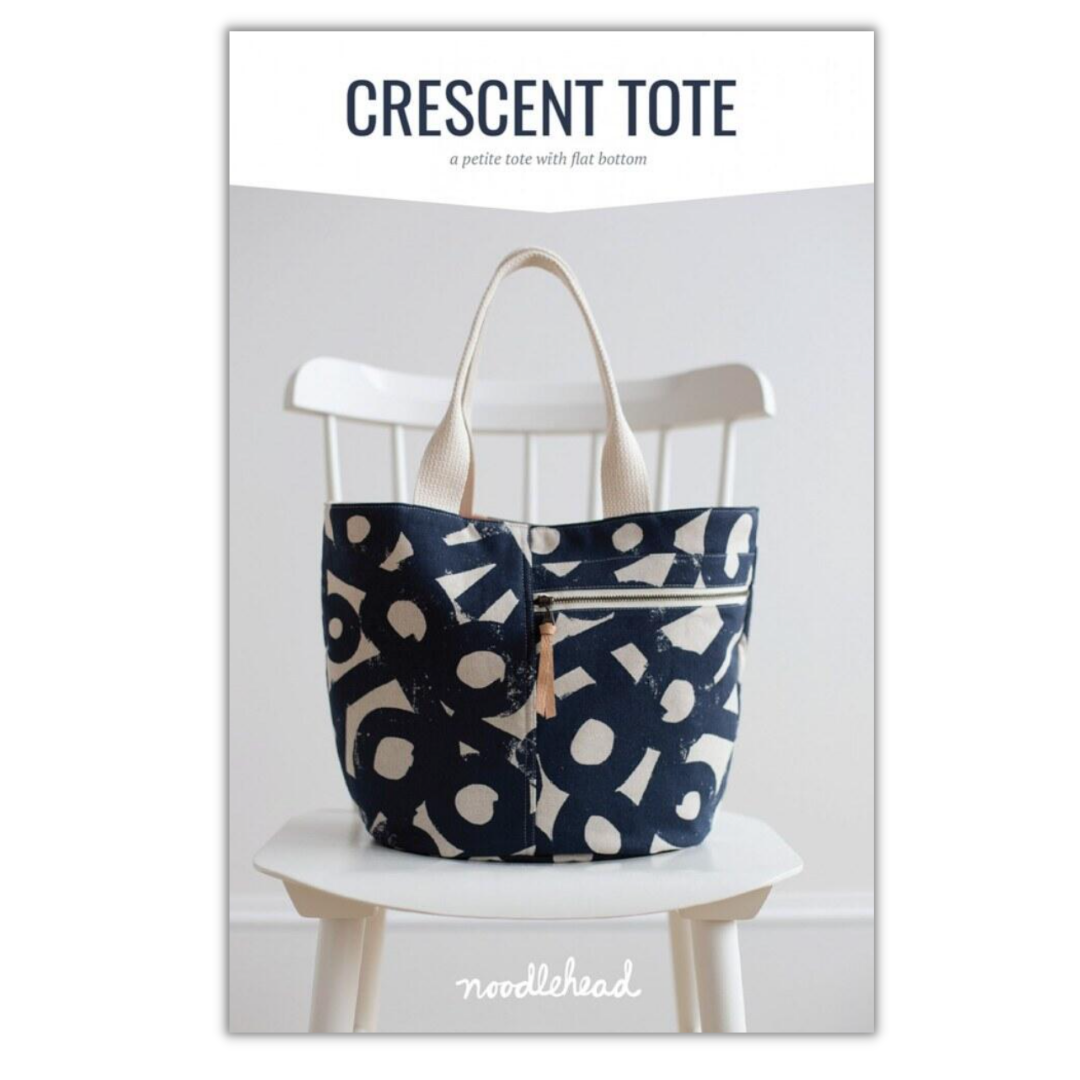 Crescent Tote Pattern by Noodlehead