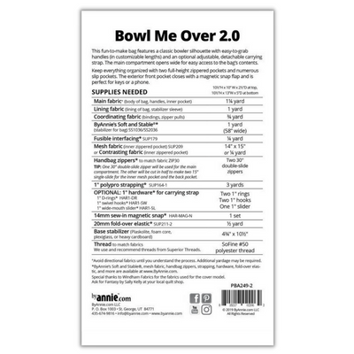 Bowl Me Over 2.0 Pattern by Annie