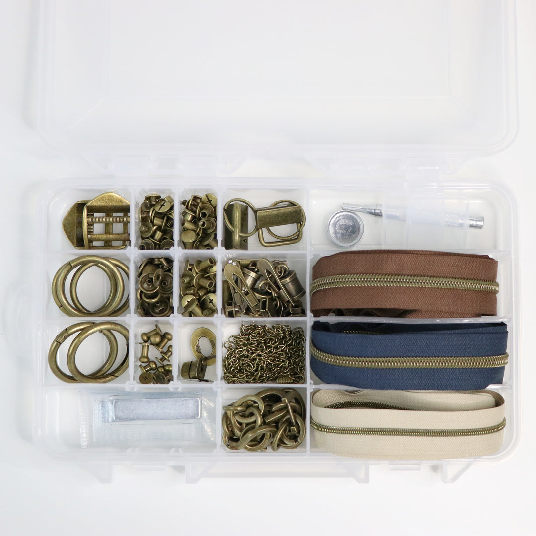 Artisan Box Bundle of Hardware & Zippers – Sallie Tomato