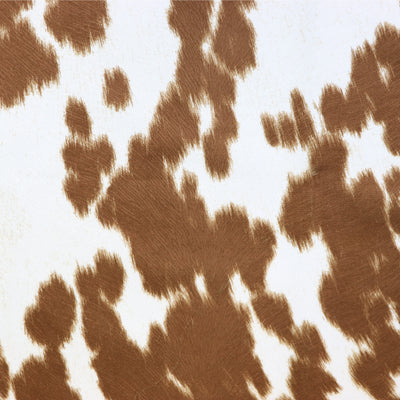 Piel sintética de bronce crema de vaca