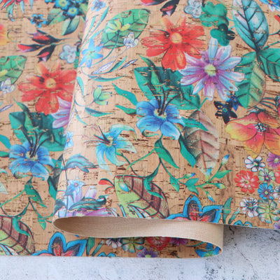 Garden Party Cork Fabric
