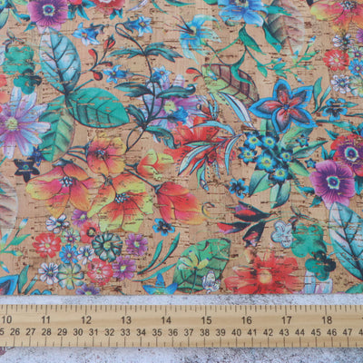 Garden Party Cork Fabric