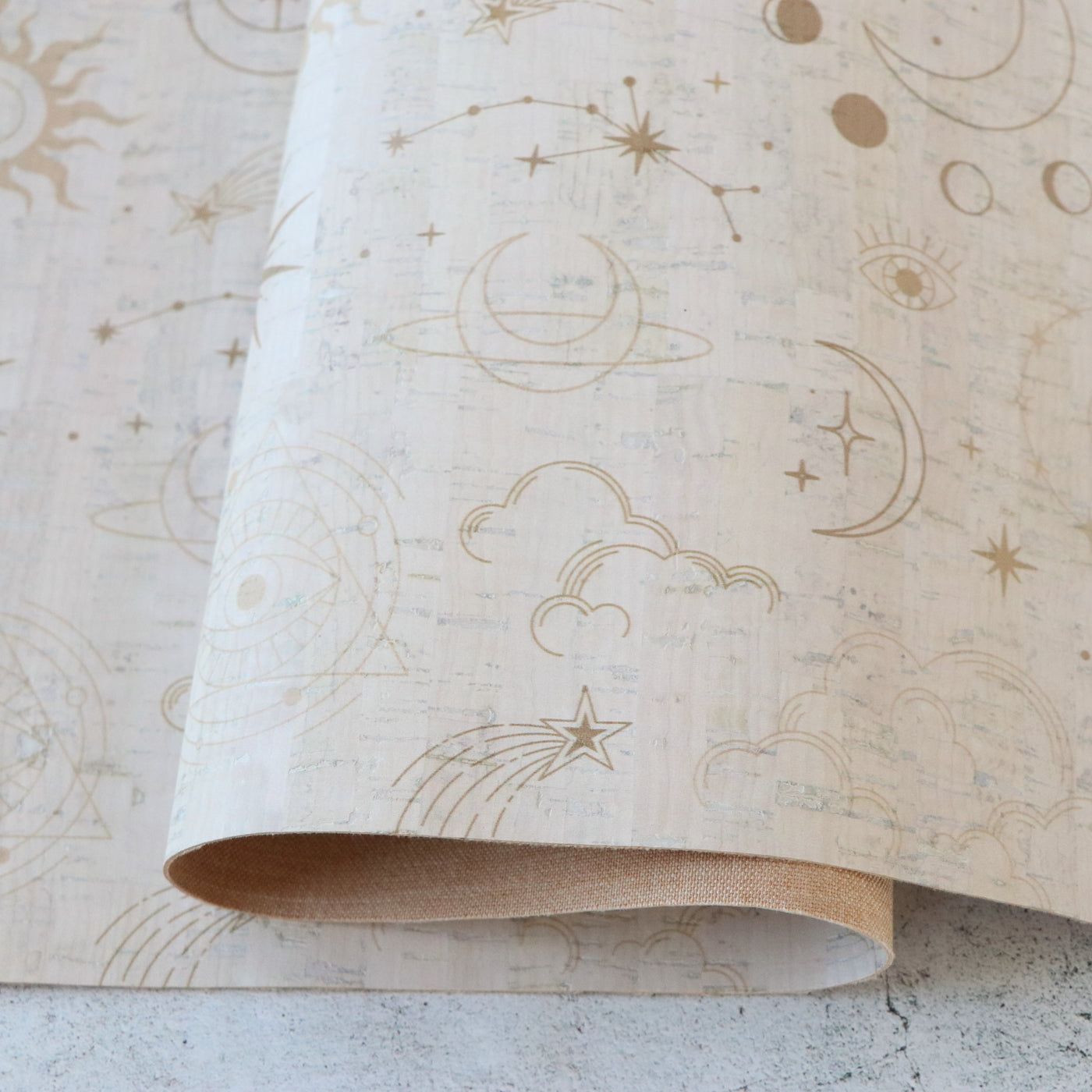 Magic Sky Cork Fabric