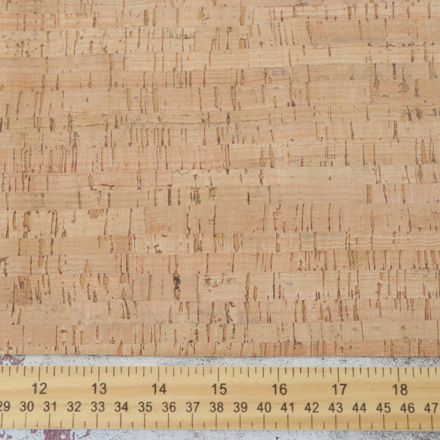 Rustic Natural Cork Fabric