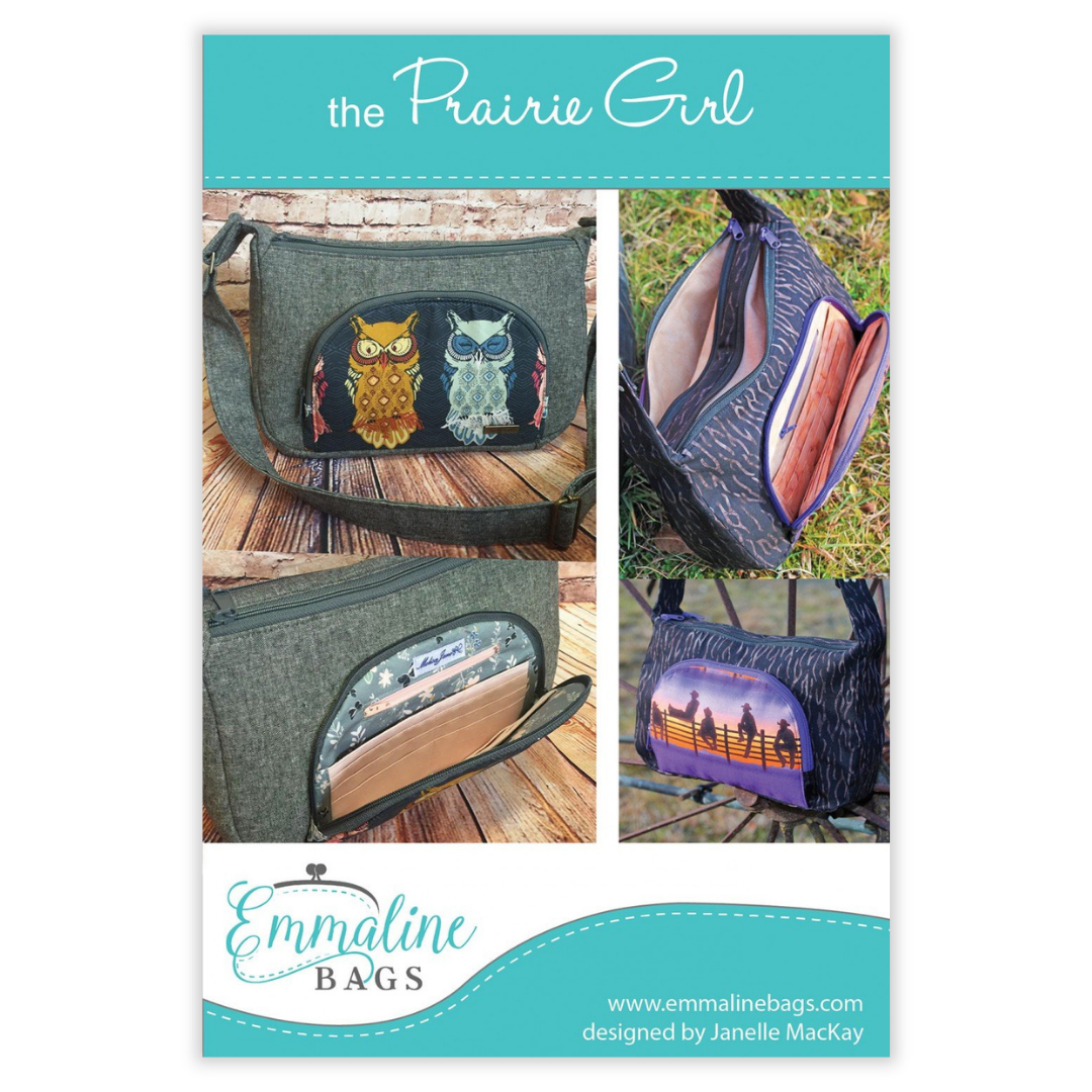 Prairie Girl Bag Pattern by Emmaline